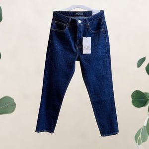 Nwt Zara hi-rise ankle length slim jeans